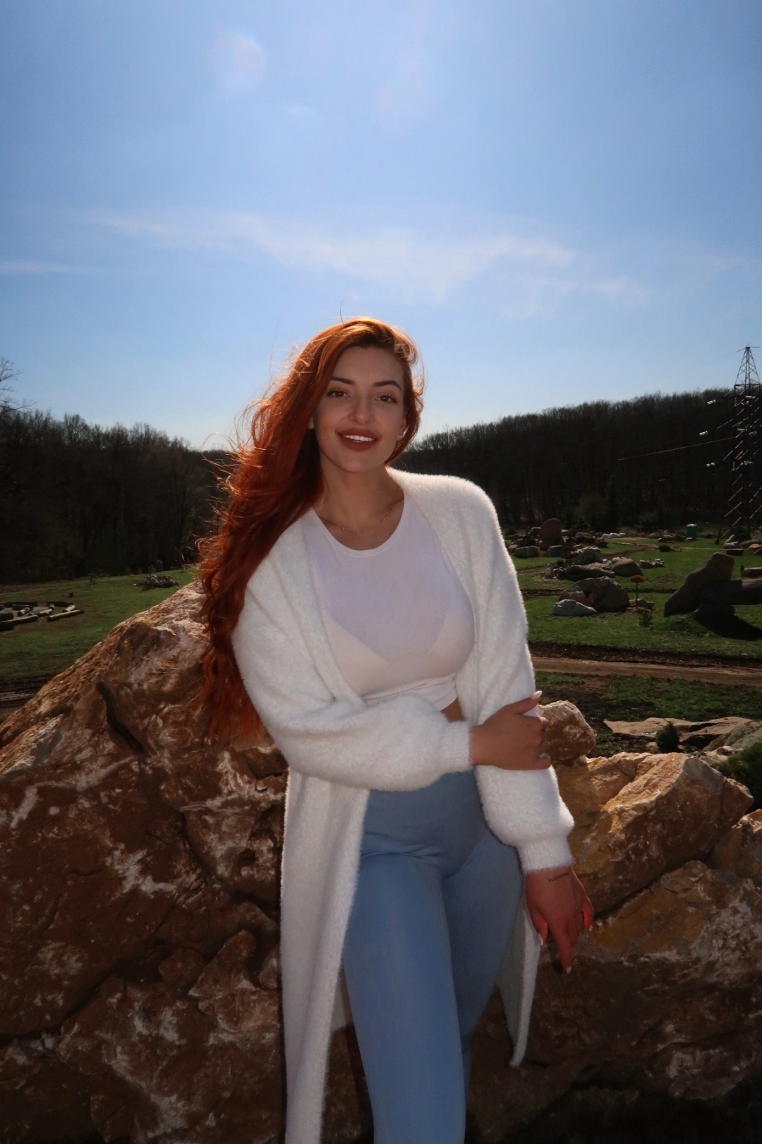 Fiery Caramel — creator portrait in nature